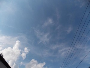 蓼科エリア青空20170717