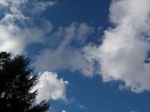 蓼科エリア夏の空