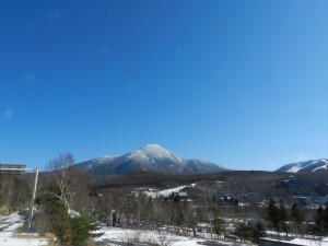 蓼科別荘地と蓼科山①