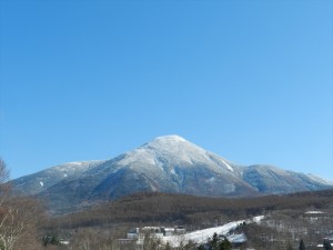 蓼科別荘地と蓼科山②