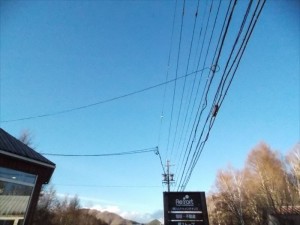 蓼科エリア姫木平別荘地の空