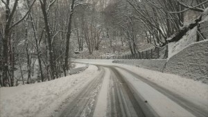 本日のビーナスライン道路状況（12/26）①