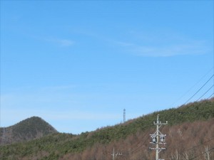 蓼科エリアのお天気小春日和快晴