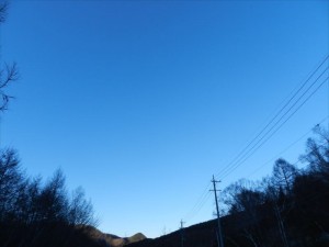 信州蓼科エリアのお天気は快晴が多い信州蓼科エリアのお天気は快晴が多い(Ü)①