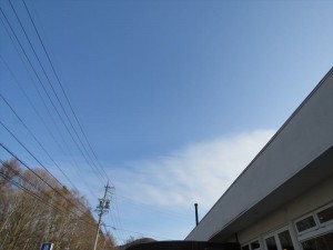 20180413長野県蓼科エリア青空