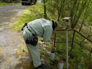 蓼科エリア緑の村別荘地の漏水調査