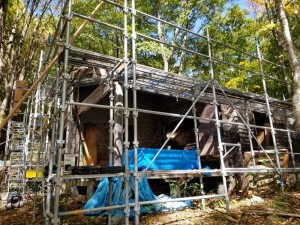 蓼科エリア ログハウス　リノベーション大作戦 その②