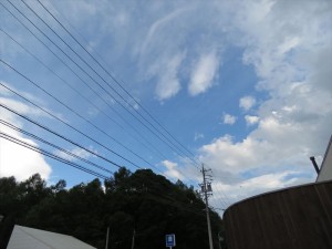 20190829蓼科エリア青空