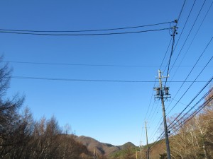 20191121蓼科エリア青空