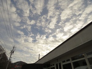 20191229蓼科エリア青空