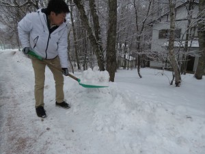 蓼科・冬・別荘グッズ使い方①