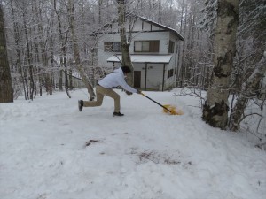 蓼科・冬・別荘グッズ使い方④