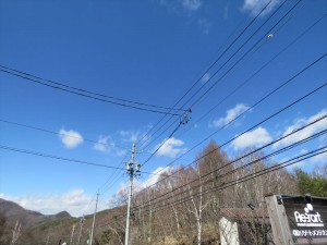 20200320蓼科エリア青空