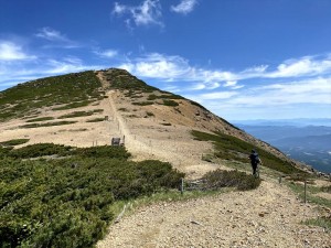 根石岳・硫黄岳4