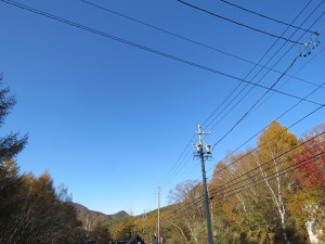 20201031蓼科エリア青空