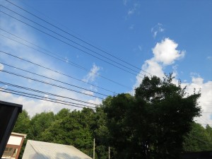 蓼科エリア別荘地　今日のお天気