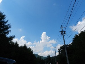 20210724蓼科エリア青空