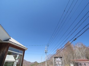 20220408長野県蓼科エリア青空