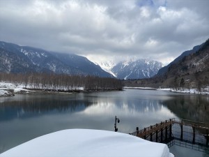 冬の上高地③