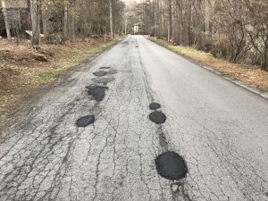 舗装道路修繕③